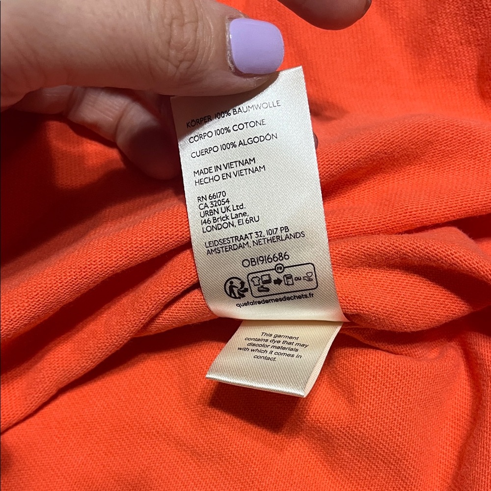 We The Free Bold Orange Top - Picture 5 of 6